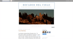 Desktop Screenshot of bocadosdelcielo.blogspot.com