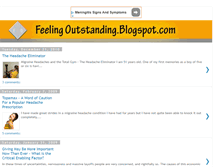 Tablet Screenshot of feelingoutstanding.blogspot.com