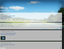 Tablet Screenshot of hendragunawan.blogspot.com