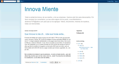 Desktop Screenshot of innovamiente.blogspot.com