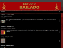 Tablet Screenshot of estudiobailado.blogspot.com