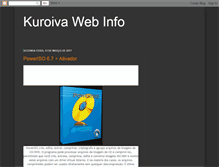 Tablet Screenshot of kuroivawebinfo.blogspot.com