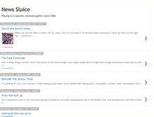 Tablet Screenshot of newssluice.blogspot.com