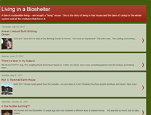 Tablet Screenshot of bioshelter.blogspot.com