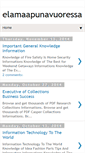 Mobile Screenshot of elamaapunavuoressa.blogspot.com