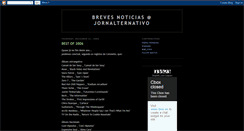 Desktop Screenshot of brevesnoticias.blogspot.com