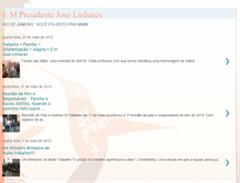 Tablet Screenshot of empresidentejoselinhares.blogspot.com