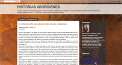 Desktop Screenshot of historiasaborigenes.blogspot.com