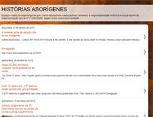 Tablet Screenshot of historiasaborigenes.blogspot.com