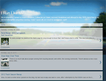 Tablet Screenshot of irunlikeme.blogspot.com