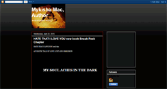 Desktop Screenshot of mykishamac.blogspot.com