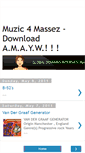 Mobile Screenshot of muzic4massez.blogspot.com