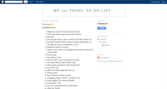 Desktop Screenshot of bariswhattodolist.blogspot.com