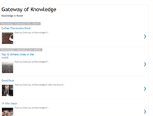 Tablet Screenshot of gatewayofknowledge.blogspot.com