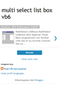 Mobile Screenshot of multiselectlistboxvb6.blogspot.com