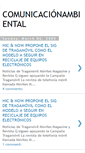 Mobile Screenshot of comunicacionambiental.blogspot.com
