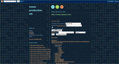 Desktop Screenshot of musicproductionetc.blogspot.com