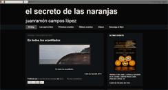 Desktop Screenshot of elsecretodelasnaranjas.blogspot.com