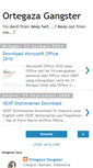 Mobile Screenshot of ortegazagangster.blogspot.com