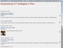 Tablet Screenshot of innovationperu.blogspot.com