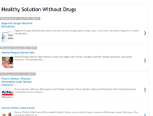 Tablet Screenshot of healthysolutionwithoutdrugs.blogspot.com