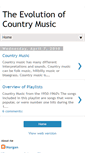 Mobile Screenshot of countryevolution.blogspot.com