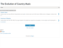 Tablet Screenshot of countryevolution.blogspot.com