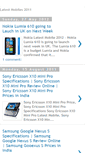 Mobile Screenshot of latestmobile2011.blogspot.com