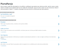 Tablet Screenshot of plomoparejo.blogspot.com