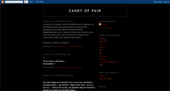 Desktop Screenshot of candy-of-pain.blogspot.com