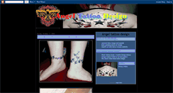 Desktop Screenshot of angeltattoodesign48.blogspot.com