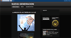 Desktop Screenshot of jovenesnaza-amarilis.blogspot.com