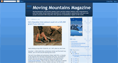 Desktop Screenshot of movingmountainsmagazine.blogspot.com