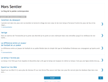 Tablet Screenshot of horssentier.blogspot.com
