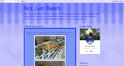 Desktop Screenshot of not-just-bears.blogspot.com