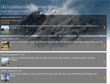 Tablet Screenshot of hlaenterprises.blogspot.com