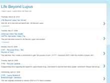 Tablet Screenshot of lupusleftovers.blogspot.com