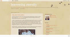 Desktop Screenshot of borrowingeternity.blogspot.com