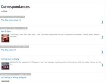 Tablet Screenshot of correspondences-martin.blogspot.com