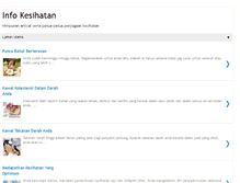 Tablet Screenshot of joi76-infokesihatan.blogspot.com