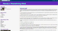 Desktop Screenshot of mandy46.blogspot.com