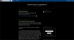 Desktop Screenshot of christianhumorist.blogspot.com