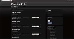 Desktop Screenshot of eurotruck132011.blogspot.com