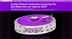 Desktop Screenshot of maineplatinumdj.blogspot.com