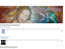 Tablet Screenshot of heatherhaze.blogspot.com