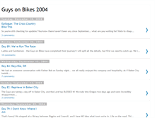 Tablet Screenshot of guysonbikes.blogspot.com