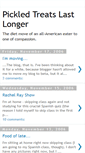 Mobile Screenshot of pickledtreats.blogspot.com