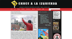 Desktop Screenshot of cruce-izquierda.blogspot.com