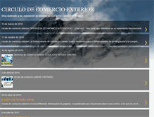 Tablet Screenshot of circulodecomercioexterior.blogspot.com