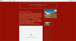 Desktop Screenshot of dazwischenland.blogspot.com